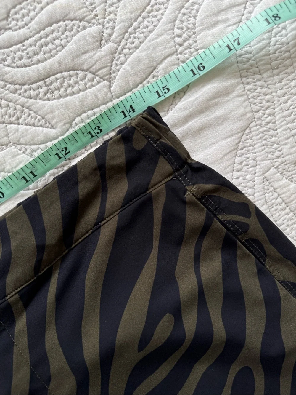 Ruti - Zebra Print Barrel Leg Cropped Pants